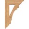 Ekena Millwork Merced Traditional Smooth Bracket, Western Red Cedar, 5 1/2"W x 24"D x 36"H BKT06X24X36MRC01SWR - alternate 4
